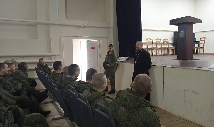 Беседа в 150-м батальоне ВДВ