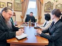 Рабочая встреча в Казанском храме города Павловский Посад