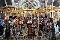 Соборное богослужение в Никольском храме г. Лосино-Петровский