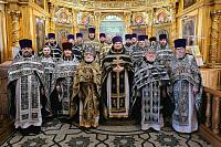 Соборное богослужение в Никольском храме г. Лосино-Петровский