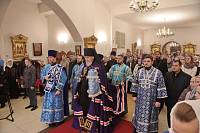 Архиерейское богослужение в Троицком храме г. Реутов 
