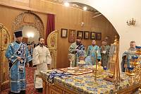 Архиерейское богослужение в Троицком храме г. Реутов 