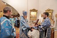 Архиерейское богослужение в Троицком храме г. Реутов 