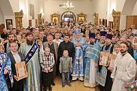 Архиерейское богослужение в Троицком храме г. Реутов 