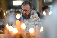 Отпевание священника Андрея Беленкова