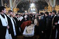 Отпевание священника Андрея Беленкова