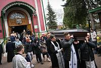 Отпевание священника Андрея Беленкова