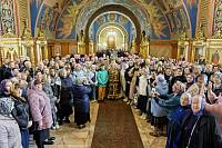 Архиерейское богослужение в Богоявленском соборе Ногинска