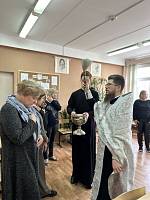 Освящение гимназии города Фрязино