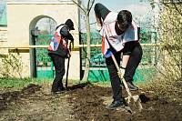 Субботник в Лосино-Петровском