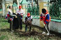 Субботник в Лосино-Петровском