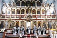 Литургия Преждеосвященных Даров в Никольском храме деревни Ново-Загарье