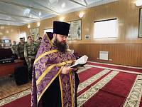 Освящение воинской части в Электрогорске