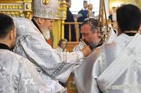 Архиерейское богослужение в Богоявленском соборе Ногинска 