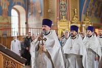 Архиерейское богослужение в Богоявленском соборе Ногинска 
