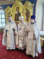 Архиерейское богослужение в Богоявленском соборе Ногинска 