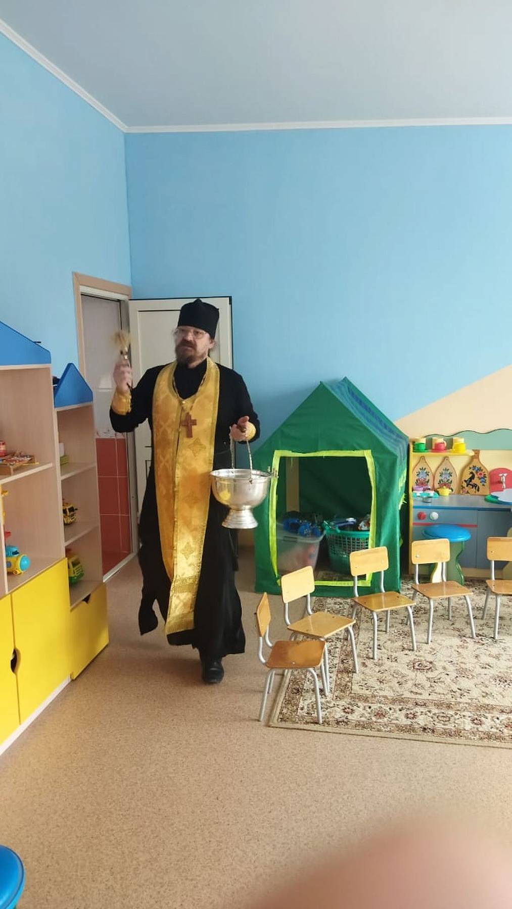 Освящение здание детского сада в Орехово-Зуеве