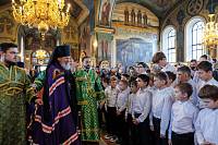 Архиерейское богослужение в Богородицерождественском соборе Орехово-Зуева