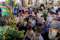 Архиерейское богослужение в Богородицерождественском соборе Орехово-Зуева