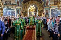Архиерейское богослужение в Богородицерождественском соборе Орехово-Зуева