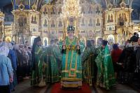 Архиерейское богослужение в Богородицерождественском соборе Орехово-Зуева
