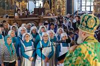 Архиерейское богослужение в Богородицерождественском соборе Орехово-Зуева