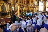 Архиерейское богослужение в Богородицерождественском соборе Орехово-Зуева