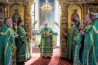 Архиерейское богослужение в Богородицерождественском соборе Орехово-Зуева
