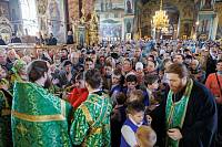 Архиерейское богослужение в Богородицерождественском соборе Орехово-Зуева