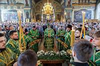 Архиерейское богослужение в Богородицерождественском соборе Орехово-Зуева
