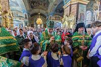 Архиерейское богослужение в Богородицерождественском соборе Орехово-Зуева