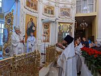 Великая суббота в Преображенском соборе Балашихи 