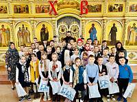 Экскурсия школьников в Казанский храм города Павловский Посад