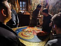 Принесение Иконы Божией Матери «Скоропослушница» со святой горы Афон в Никитский Бывалинский женский монастырь