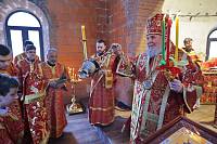 Престольный праздник в Георгиевском храме города Павловский Посад 