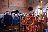 Престольный праздник в Георгиевском храме города Павловский Посад 