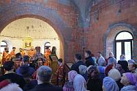 Престольный праздник в Георгиевском храме города Павловский Посад 