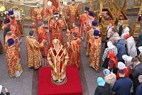 Архиерейское богослужение в Казанском храме г. Реутов