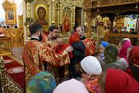 Архиерейское богослужение в Казанском храме г. Реутов
