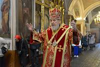 Архиерейское богослужение в Никольском храме г. Лосино-Петровский