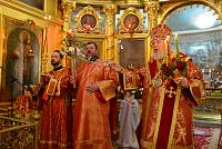 Архиерейское богослужение в Никольском храме г. Лосино-Петровский