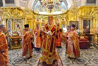 Архиерейское богослужение в Никольском храме г. Лосино-Петровский