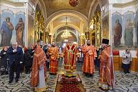 Архиерейское богослужение в Никольском храме г. Лосино-Петровский