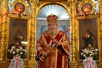 Архиерейское богослужение в Никольском храме г. Лосино-Петровский