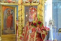 Архиерейское богослужение в Никольском храме г. Лосино-Петровский