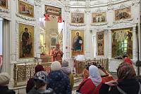 Архиерейское богослужение в Преображенском соборе Балашихи 