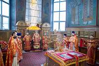Архиерейское богослужение в Троицком соборе г. Щёлково 