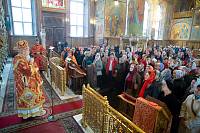 Архиерейское богослужение в Троицком соборе г. Щёлково 