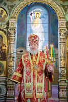 Архиерейское богослужение в Троицком соборе г. Щёлково 