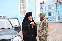 Освящение автомобиля для нужд СВО в Ногинске 